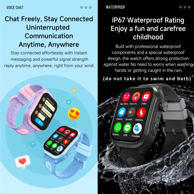 Kids 4G Smartwatch with 2.0 In - đánh giá và giá Smartwatch Watches For Kids