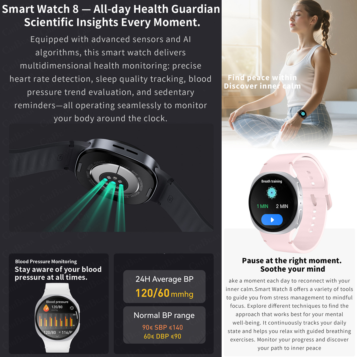 2026 New Watches 8 Mini GPS Tr - đánh giá và giá Smartwatch Watches For Women With Gps