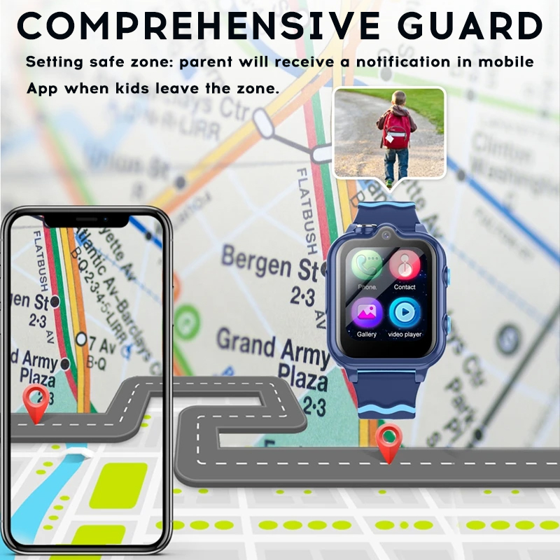 Yoateo Smart Watch Kids 4G KT1 - đánh giá và giá Smartwatch Watches For Kids
