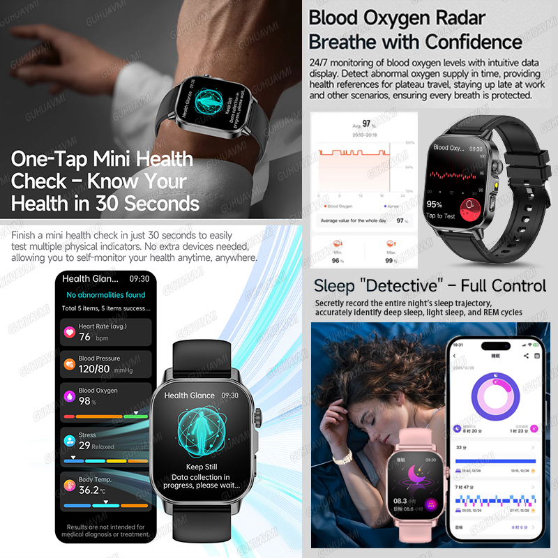 2026 New Micro Physical Examin - đánh giá và giá Smartwatch Watches Price