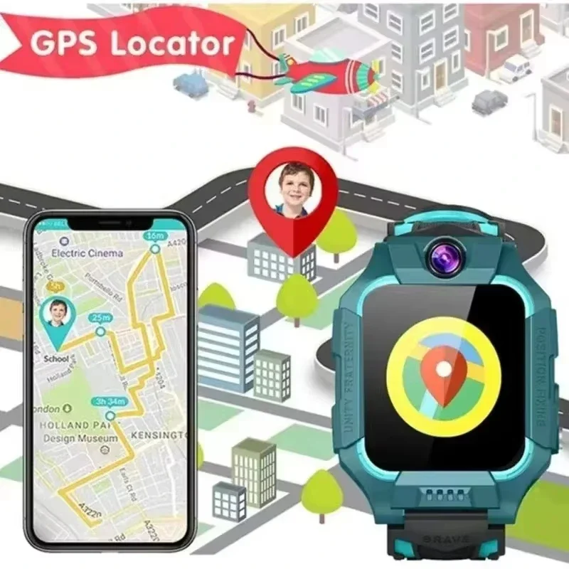 Lenovo 2026 New 5G Waterproof  - đánh giá và giá Smartwatch Watches For Kids With Gps