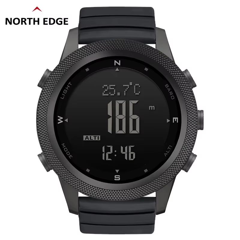 NORTH EDGE APACHE-46 Men Digit - đánh giá và giá Altimeter Compass Watch