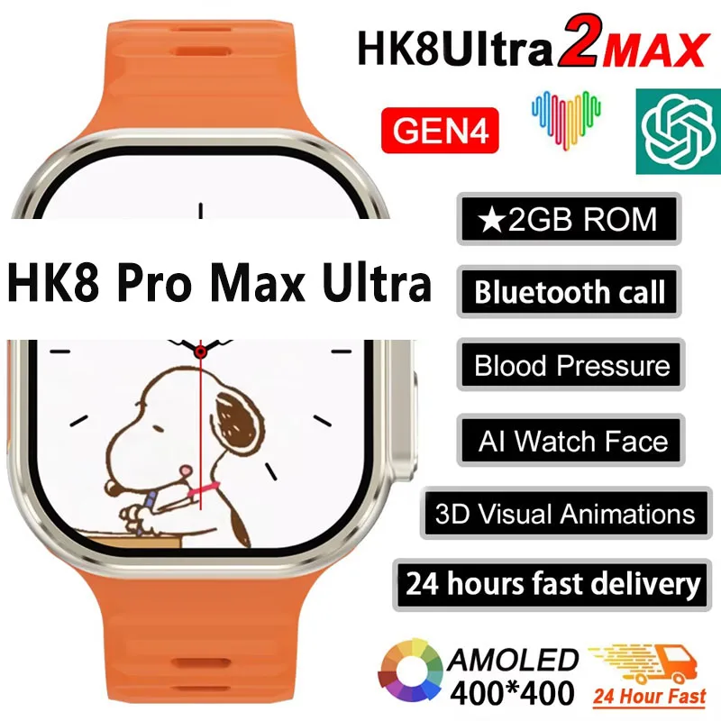 New Series 9 Watch PK HK8 PRO  - đánh giá và giá Smartwatch Watches For Girls