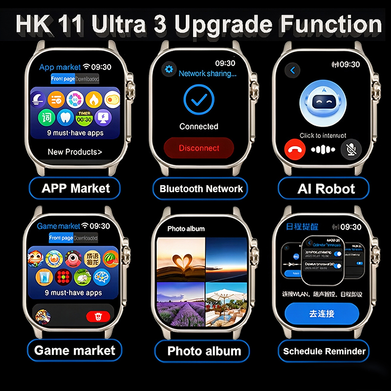 New Watches Men HK11 ULTRA3 Sm - đánh giá và giá Smartwatch Watches For Women With Gps